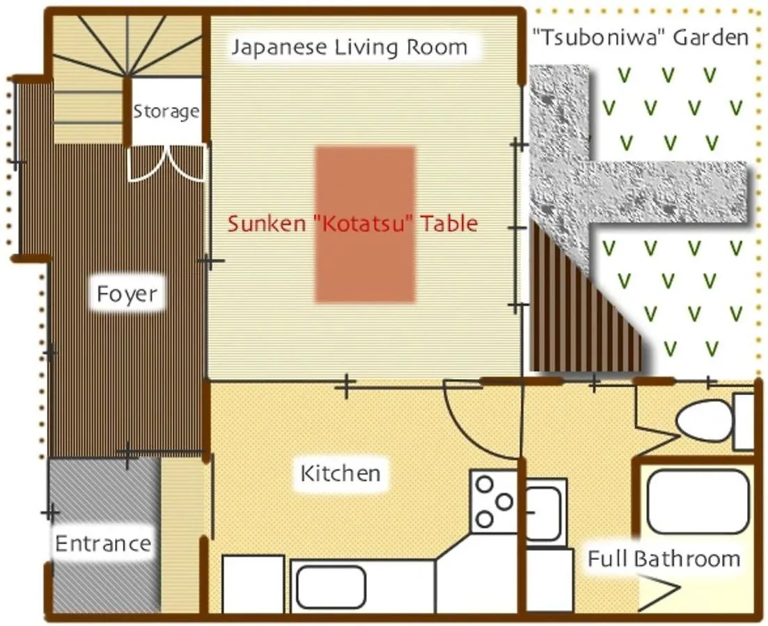 Feriehus Maeniiya Machiya Inn Kyoto